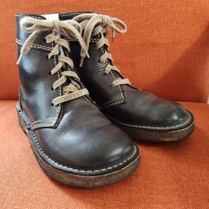 Duckfeet Winter Wool Lined Odense Leather Boots Slate 37